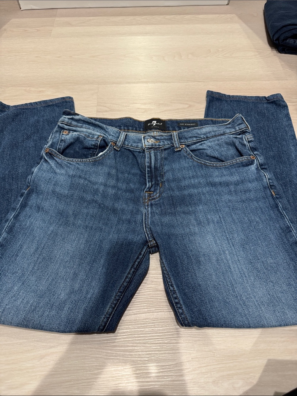 Straight Men’s Jeans in Dark Blue